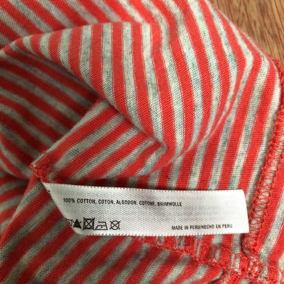 Anthropologie Pure + Good Shirt Striped Long Sleeved Shirt / Top.  Size Small - Picture 8 of 9